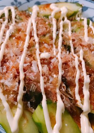 胡瓜のおかかマヨ醤油かけ-レシピのメイン写真