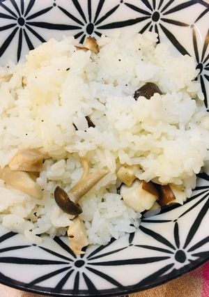 きのこバターライス-レシピのメイン写真