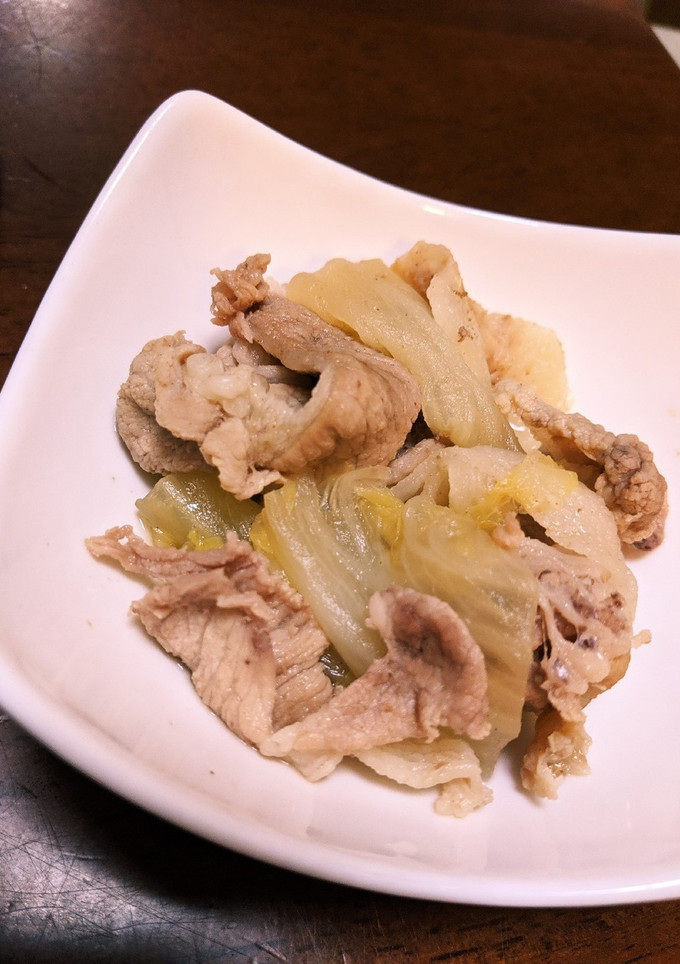 豚肉と白菜の煮物-レシピのメイン写真