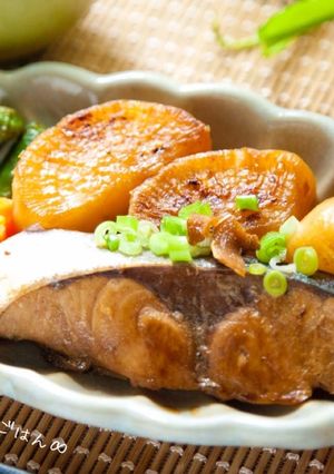 ブリと大根の生姜焼き⁂ポン酢でさっぱり-レシピのメイン写真