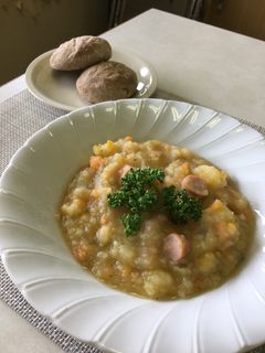 ドイツの味:ポテトスープ♥-レシピのメイン写真