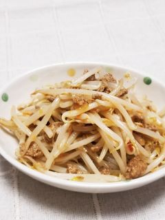 ☆あと一品♪もやしのピリ辛肉味噌炒め☆-レシピのメイン写真
