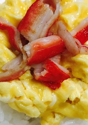 かに玉乗っけ丼-レシピのメイン写真