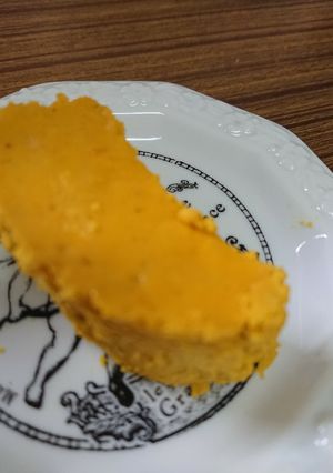 簡単過ぎ かぼちゃベイクドチーズケーキ♪-レシピのメイン写真