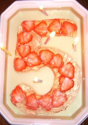 ゼリー ★誕生日に 数字ゼリー-レシピのメイン写真