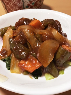 我が家の肉団子と野菜の甘酢和え☆-レシピのメイン写真