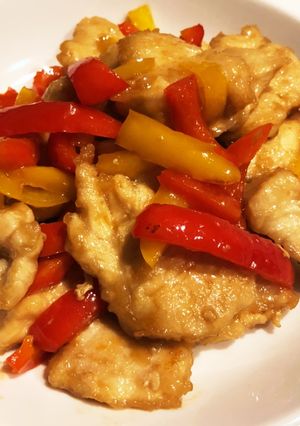 鶏とパプリカの中華炒め-レシピのメイン写真
