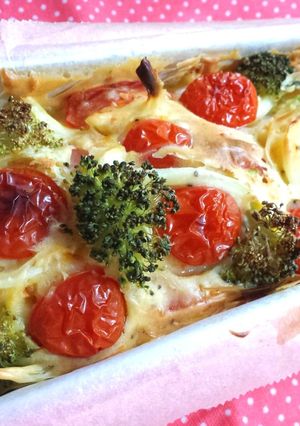 たっぷり野菜の☆簡単ケークサレ-レシピのメイン写真