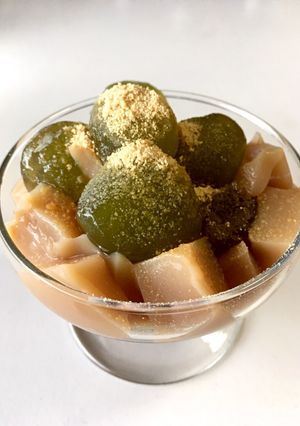 わらび餅とミルクティー寒天が吸いたかった-レシピのメイン写真