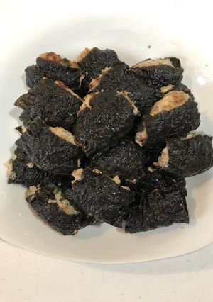 海苔で餃子風-レシピのメイン写真