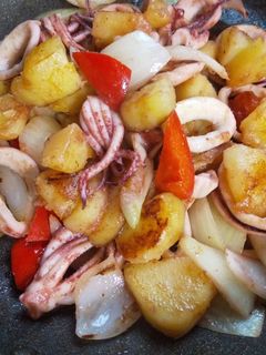 いかとじゃがいものバターしょう油炒め-レシピのメイン写真