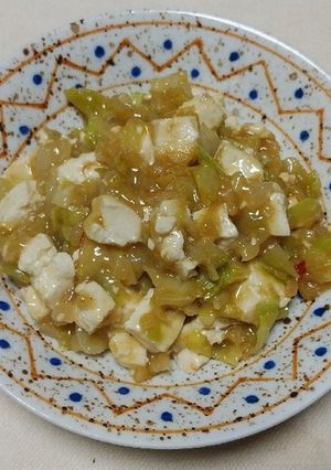 キャベツだけの麻婆豆腐o(^o^)o-レシピのメイン写真