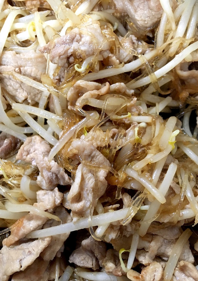 母の味！ 豚肉ともやしの炒め物-レシピのメイン写真