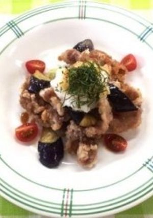 豚の唐揚げサラダ（透析食）-レシピのメイン写真