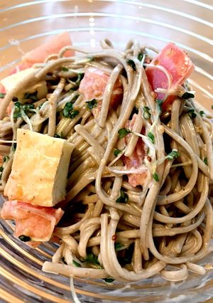 逆輸入☆SOBAサラダ-レシピのメイン写真