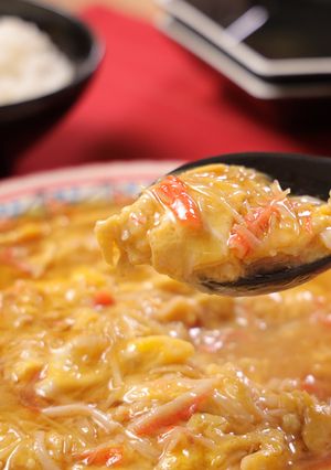 しょうがたっぷり♡かに玉中華あんかけ-レシピのメイン写真