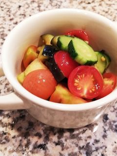 子供と超簡単☆和風夏野菜ピクルス-レシピのメイン写真