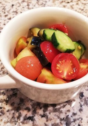 子供と超簡単☆和風夏野菜ピクルス-レシピのメイン写真