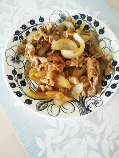 簡単に♪豚コマで生姜焼き-レシピのメイン写真