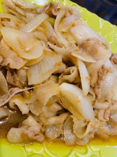我が家の生姜焼き♡簡単!! 豚バラで♡-レシピのメイン写真