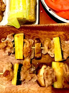 豚バラとズッキーニの串焼き-レシピのメイン写真