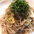 蕎麦ペペロンチーノ