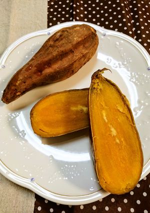 オーブントースターde冷やし焼き芋♪-レシピのメイン写真