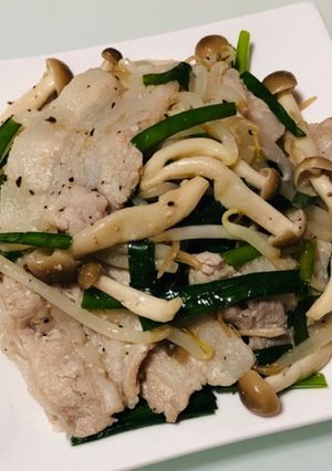 塩麹にんにくしょうがの肉野菜炒め-レシピのメイン写真