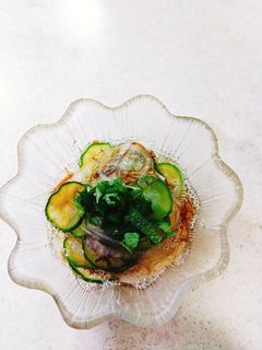 ツルッシャキッもずく酢-レシピのメイン写真