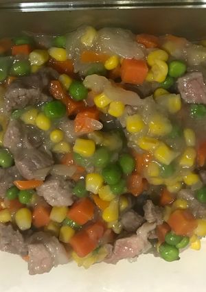 カンタンお弁当にカラフルなコロコロ煮-レシピのメイン写真