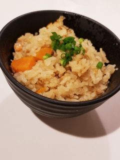 ベビーホタテの炊き込みご飯-レシピのメイン写真