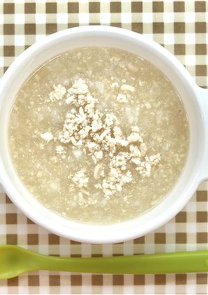 鶏そぼろ粥(離乳食:中期)-レシピのメイン写真