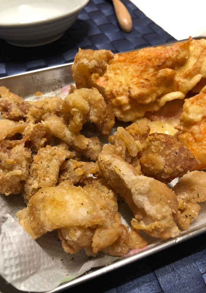 おうちが一番鶏皮唐揚げ！-レシピのメイン写真