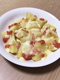 じゃがいもと明太子のチーズ焼き-レシピのメイン写真