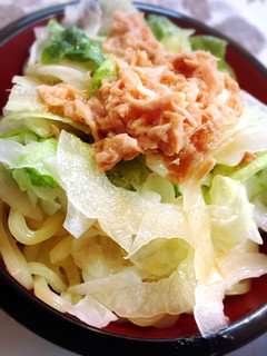 こんにゃく麵でヘルシーサラダ♪-レシピのメイン写真