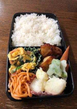 中学生男子弁当☆20190628-レシピのメイン写真