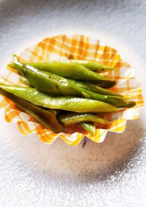 いんげん豆のオイスターソース炒め-レシピのメイン写真