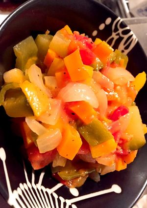 夏野菜ゴロゴロ♡食べ応え抜群！カポナータ-レシピのメイン写真