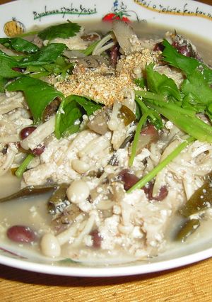 とろとろ高野豆腐deあずき汁-レシピのメイン写真