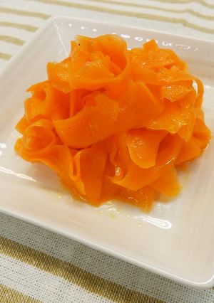 【副菜】ひらひらにんじんのマリネ-レシピのメイン写真