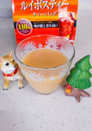 ノンカフェインのルイボスミルクティー♬-レシピのメイン写真