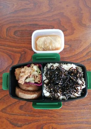 ◎旦那弁当◎その23『貰い物弁当』-レシピのメイン写真
