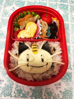 年少さんのポケモン弁当★ニャース-レシピのメイン写真