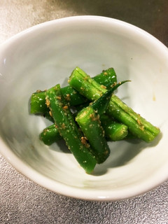 いんげん豆の中華風ナムル-レシピのメイン写真