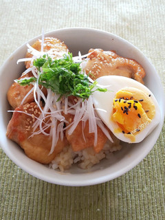 鶏照り焼き丼-レシピのメイン写真
