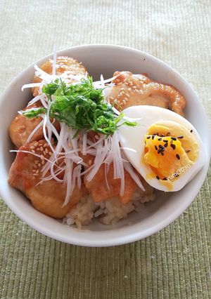 鶏照り焼き丼-レシピのメイン写真