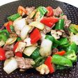 トルコ人シェフ直伝 ラム肉と野菜の炒め物