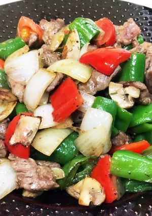 トルコ人シェフ直伝 ラム肉と野菜の炒め物-レシピのメイン写真