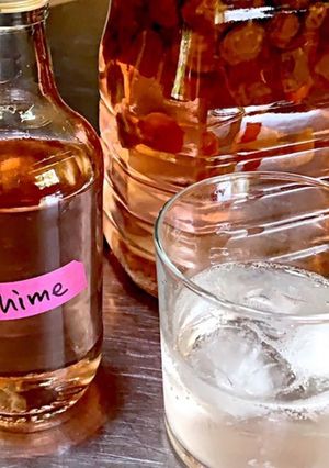 Pinky Plum Syrup-レシピのメイン写真