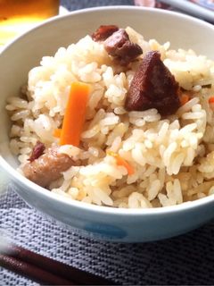 焼き鳥缶で簡単☆炊き込みご飯-レシピのメイン写真
